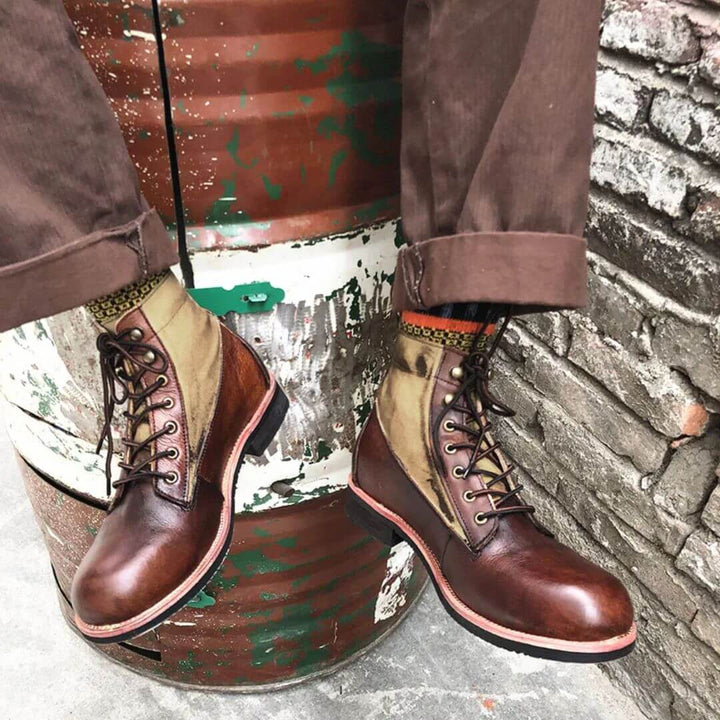 Stylische Retro-Stiefeletten