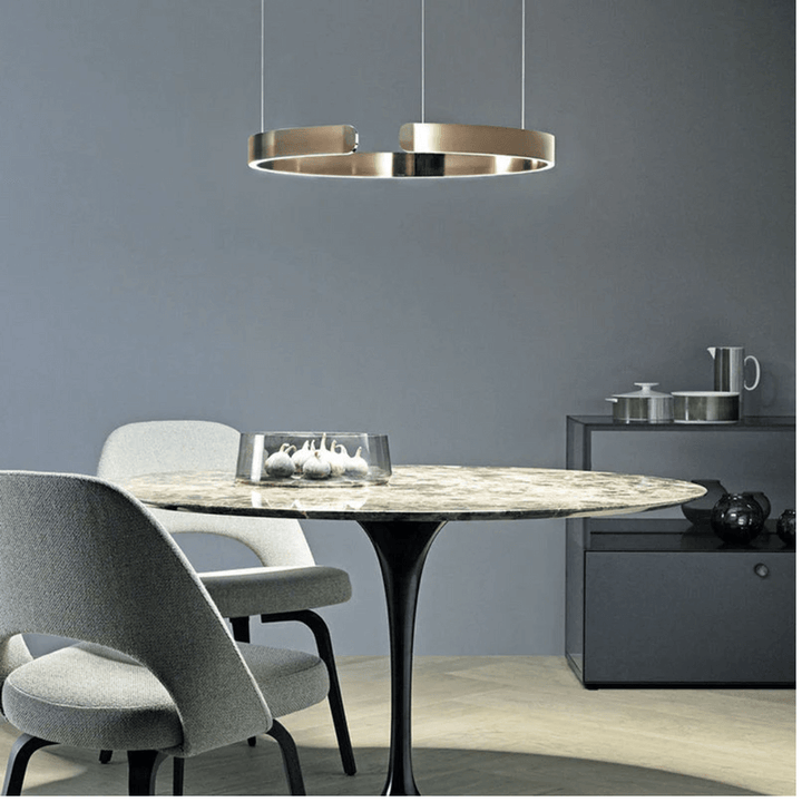 Moderne Kreis-LED-Hängeleuchte