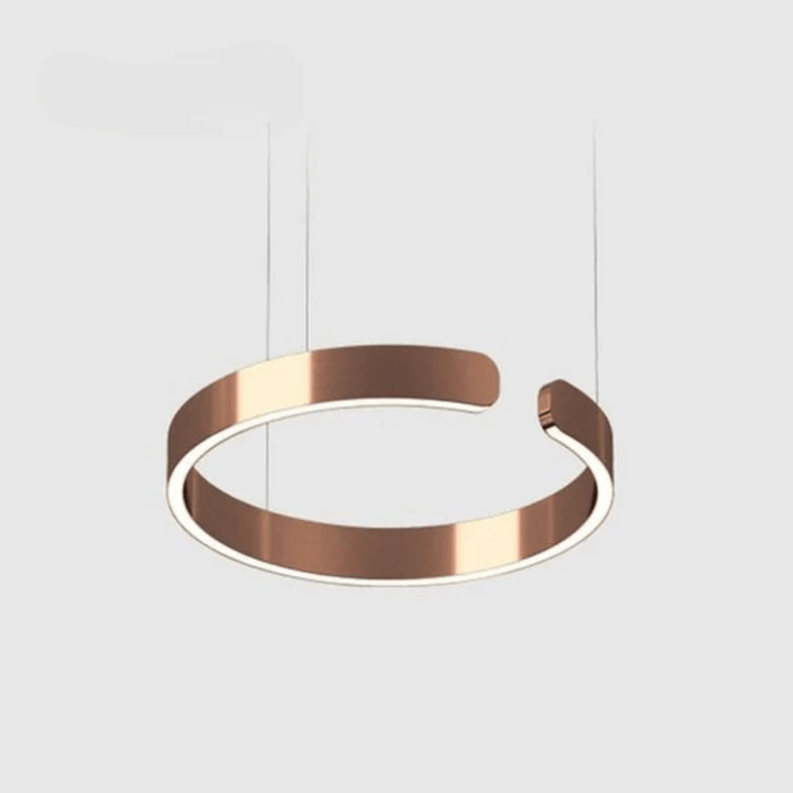 Moderne Kreis-LED-Hängeleuchte