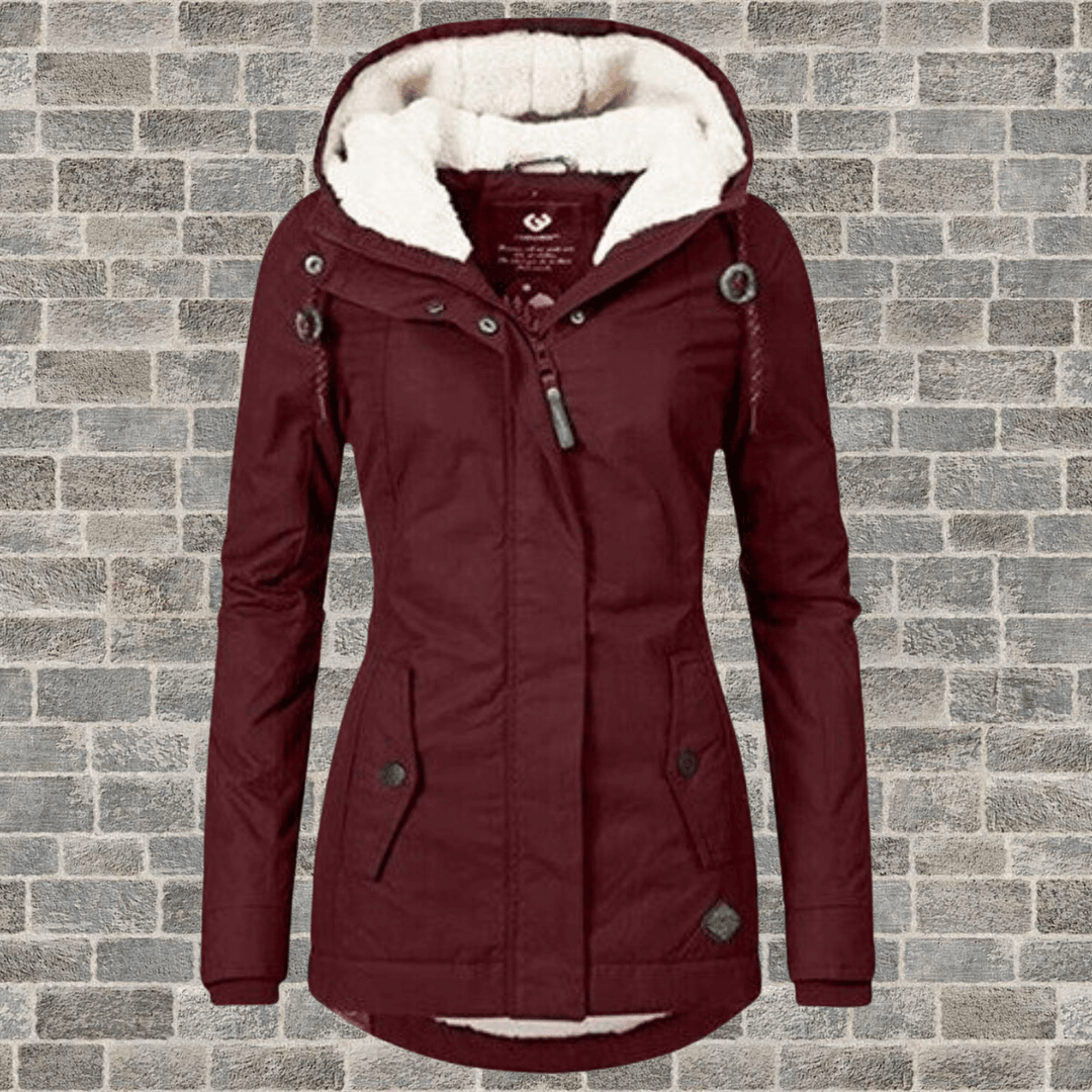 Winterlicher Baumwollmantel für Damen