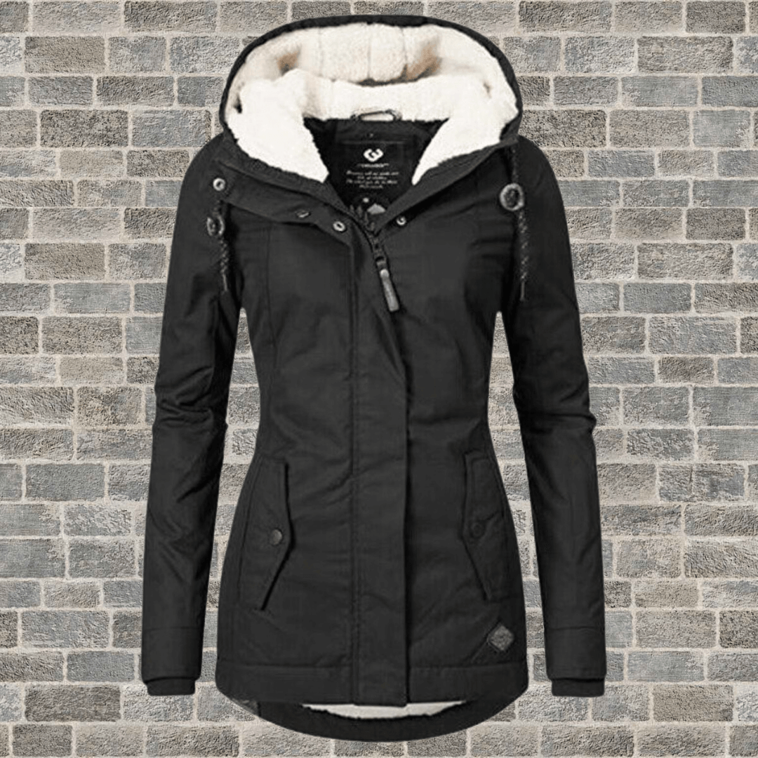 Winterlicher Baumwollmantel für Damen