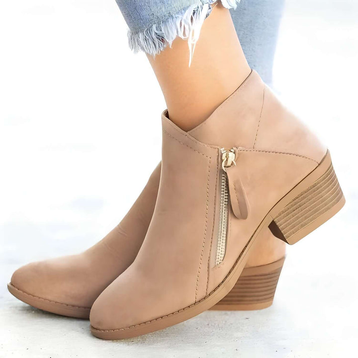 Stylische Velourslederstiefel für Damen