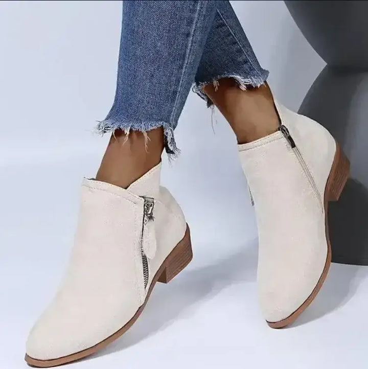 Stylische orthopädische Lederstiefel für Damen