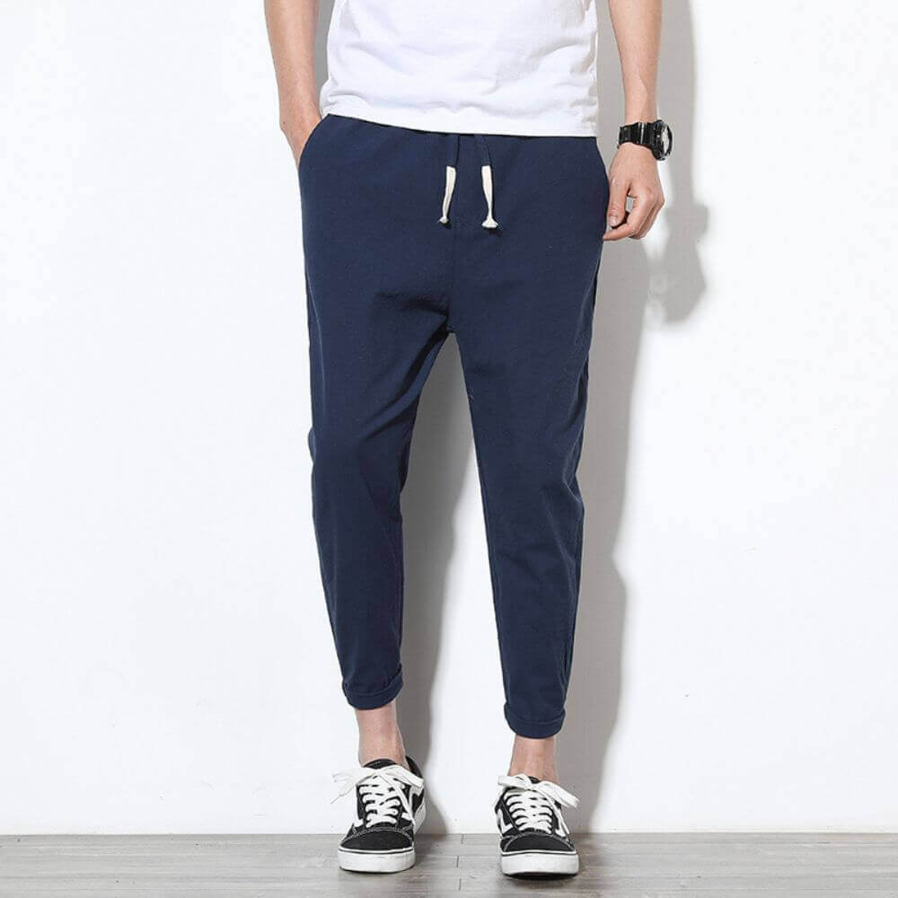 Leichte Herren-Baumwollhose - Komfort und Stil
