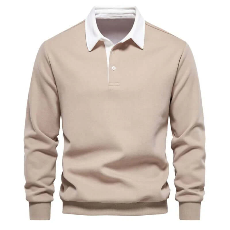 Langarm-Poloshirt für Herren - Premium Qualität