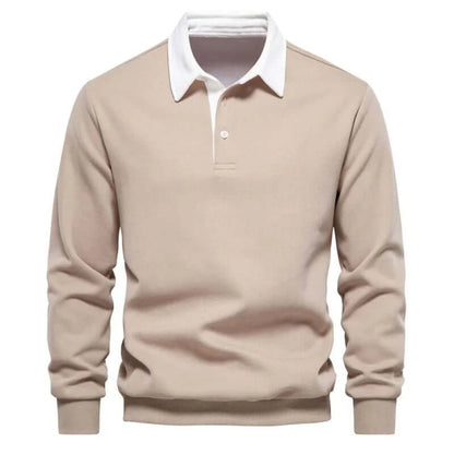 Langarm-Poloshirt für Herren - Premium Qualität