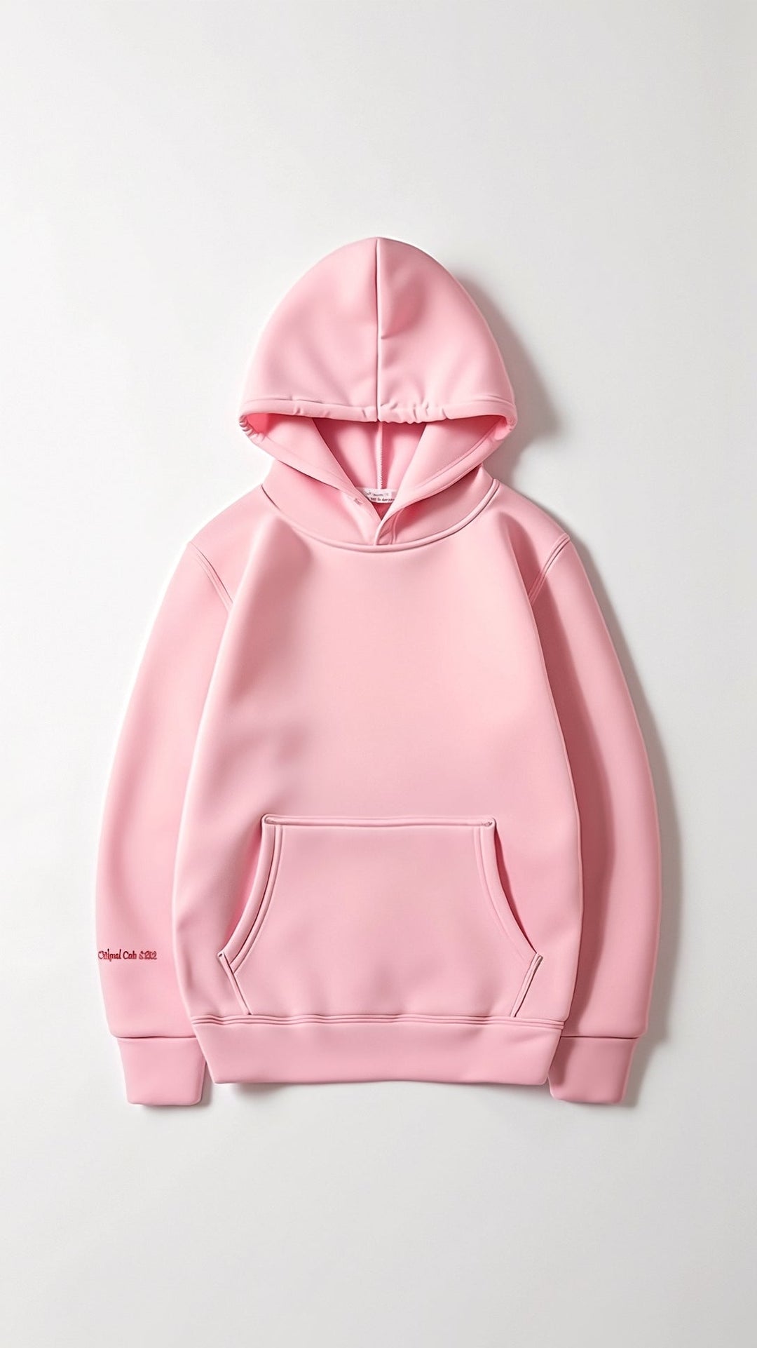 Abigail Kapuzenpullover mit tropischer Stickerei auf dem Rücken, eleganter Style, komfortabel mit großer Kapuze.