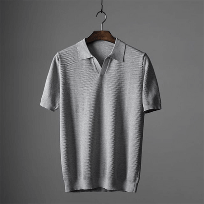 Luxuriöses Poloshirt aus Peruanischer Baumwolle