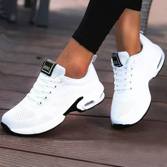 "Amy Damen Sneaker, orthopädisch, blau, atmungsaktiv, bequeme Wolloberfläche, Gummisohle für Damenkomfort"