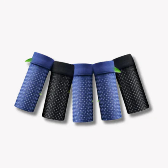 Atmungsaktive Mesh-Unterwäsche für Herren, 5er-Set in verschiedenen Farben, luftige Struktur für optimalen Komfort.