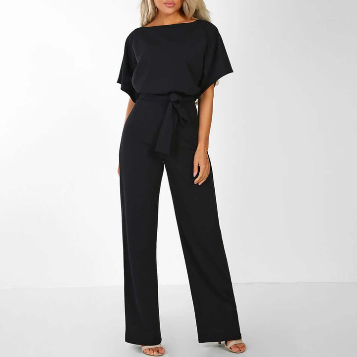 Eleganter Damen-Jumpsuit mit Gürtel