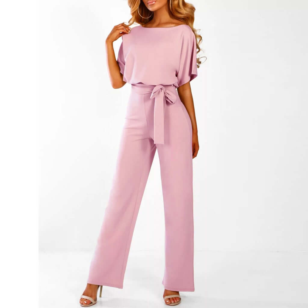 Eleganter Damen-Jumpsuit mit Gürtel