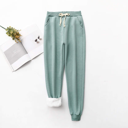 Fodrade Damjoggers med Fickor