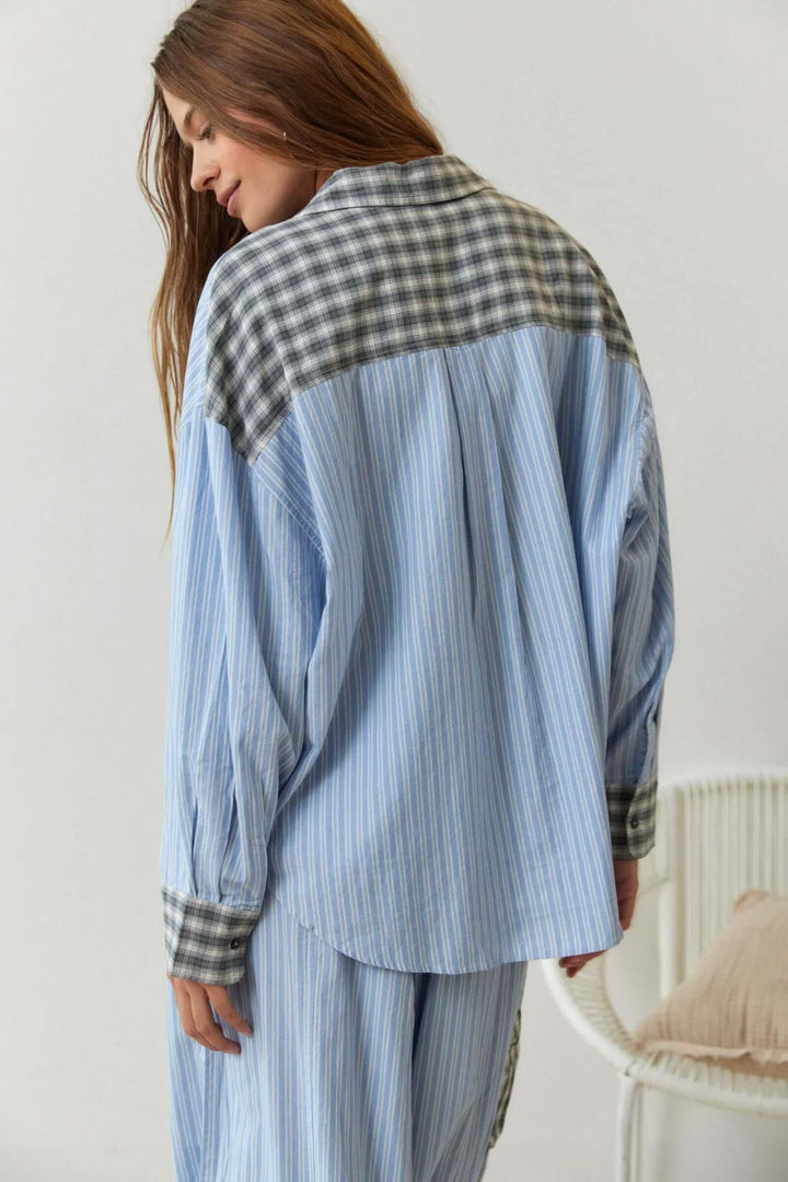 2-teiliges Damen-Pyjama-Set