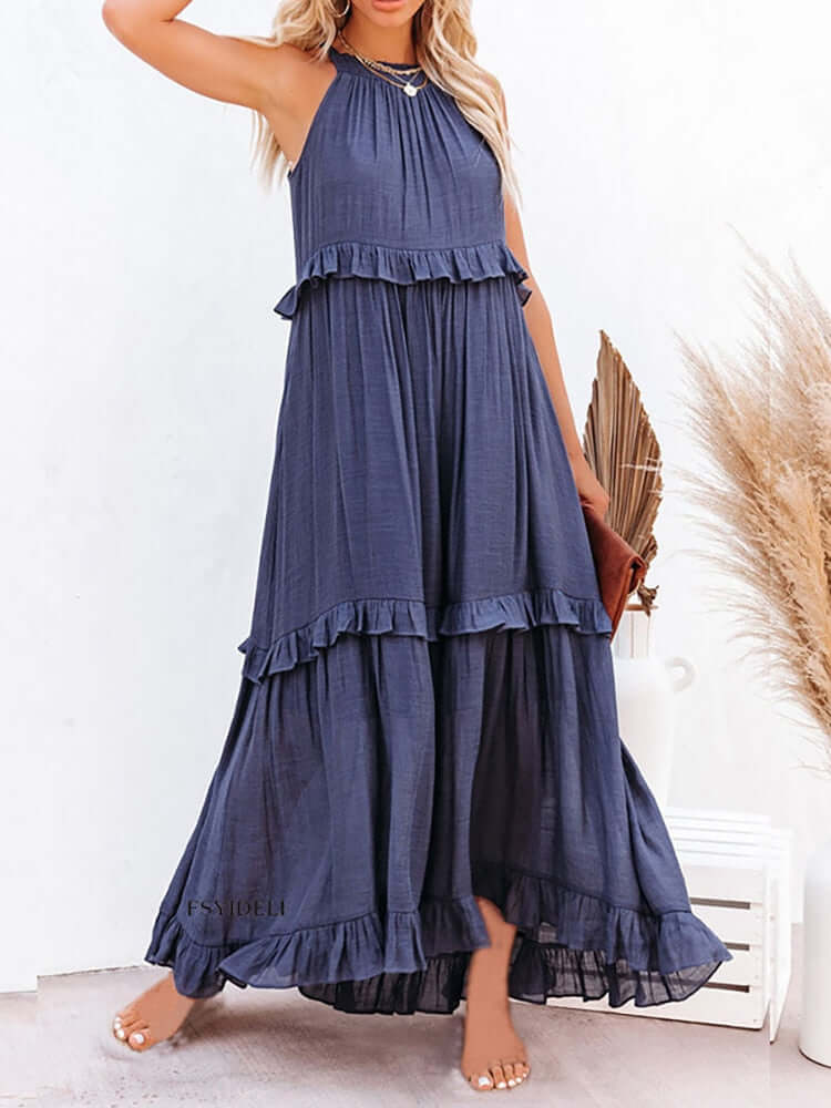 Leichtes Sommerkleid Damen - Elegant & Atmungsaktiv