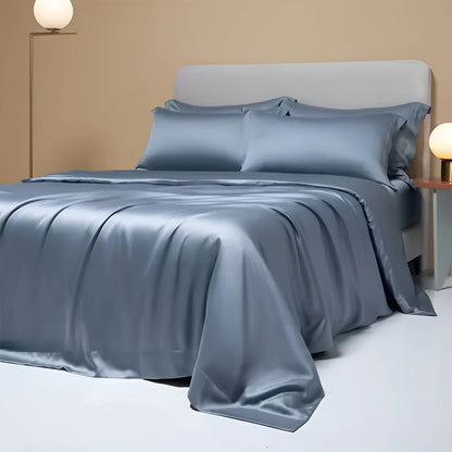 "Bambus-Bettwäsche in elegantem Design, weich, nachhaltig und komfortabel für luxuriösen Schlafkomfort."