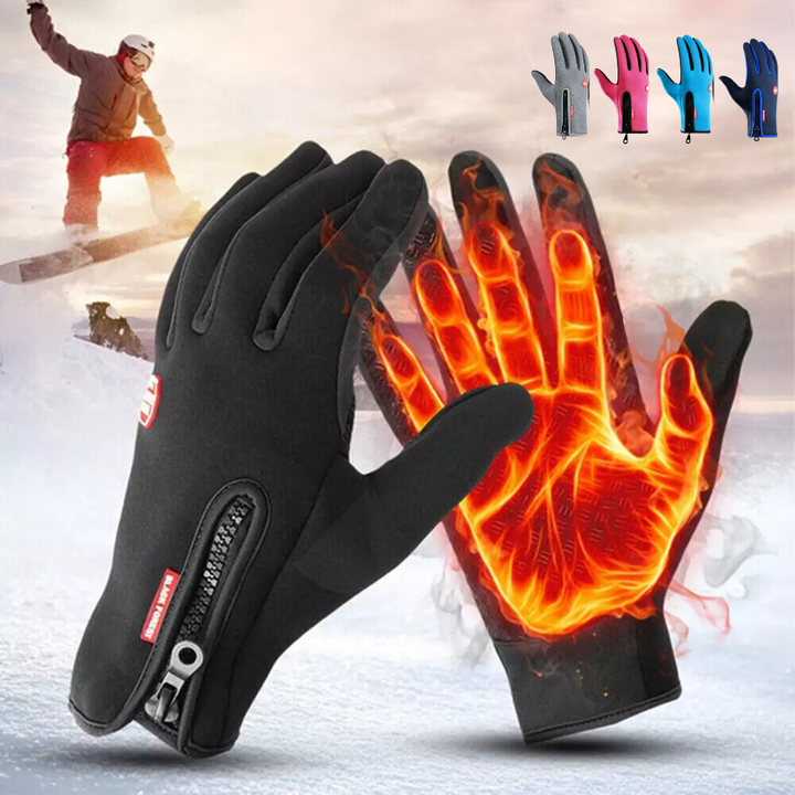 Beheizte Unisex-Thermohandschuhe, wasserdicht, winddicht, Touchscreen-kompatibel, ideal für Winteraktivitäten.