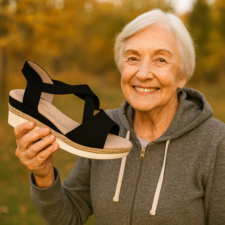 "Bequeme Damen-Sandalen in Beige, ergonomisch, rutschfeste Sohle, für schmerzfreie Schritte und modischen Komfort."