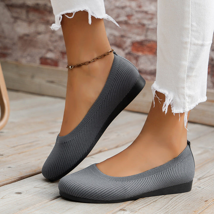 "Bequeme orthopädische Damenschuhe zum Hineinschlüpfen in elegantem Design mit rutschfester Sohle für besten Halt."