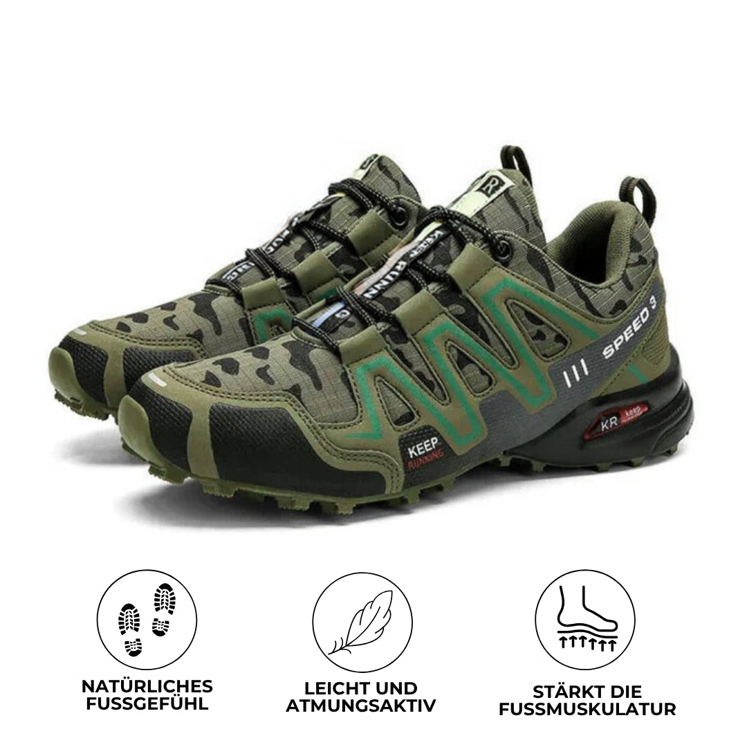 "Bequeme Outdoor Wanderschuhe für Damen, rutschfeste Sohle, ergonomisches Design, atmungsaktives Material, braun"
