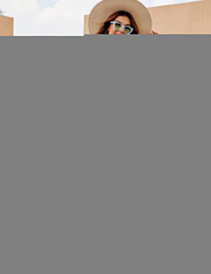 "Bikini mit Bauchkontrolle, hochtailliert, elegante Schnürung, Push-up-Effekt, verstellbare Träger, Damen Beachwear."