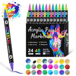 24 Stifte (48 Farben)