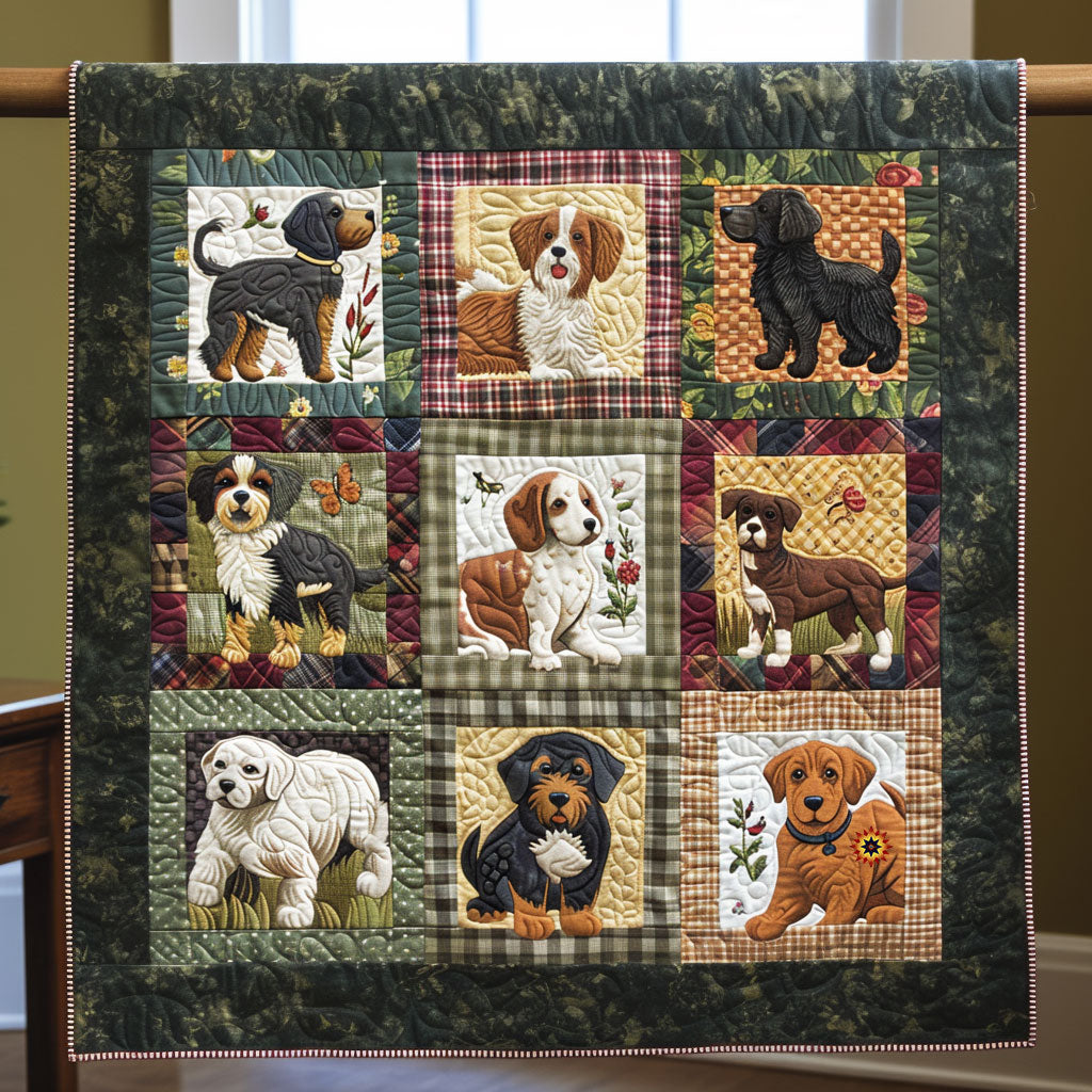 "Bunte Patchwork Hundedecke, wendbar, langlebig; leuchtende Farben, stilvolle Nähte, komfortable Baumwolle-Polyester-Mischung