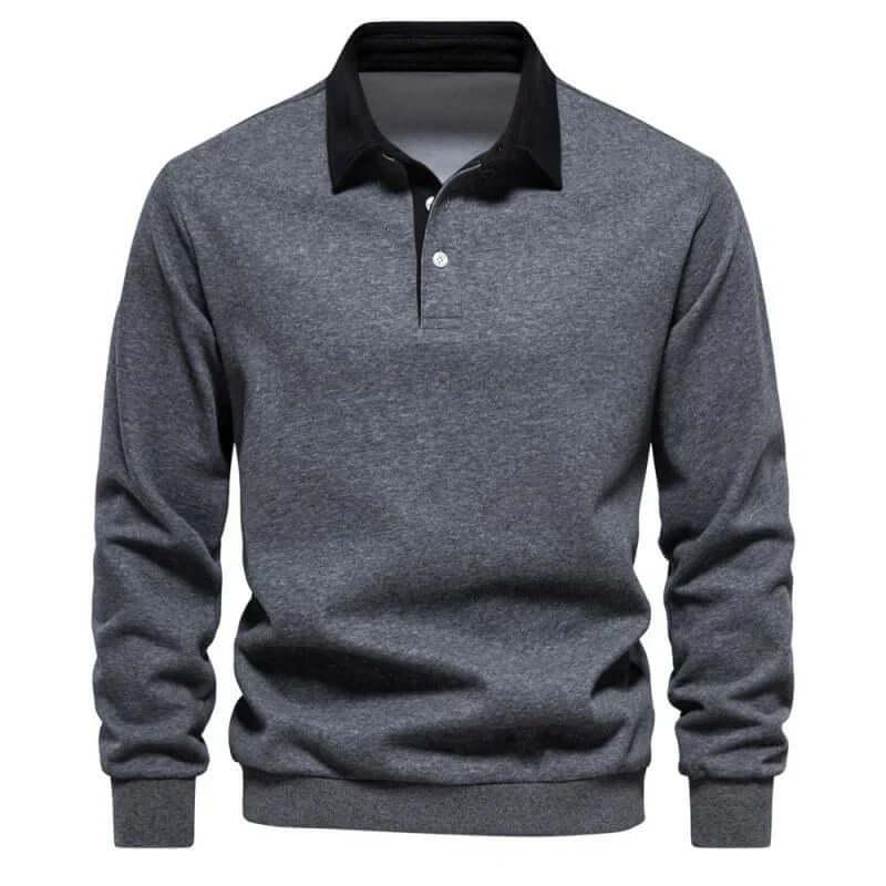 Langarm-Poloshirt für Herren - Premium Qualität