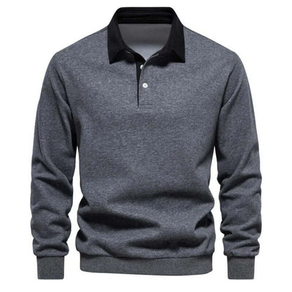 Langarm-Poloshirt für Herren - Premium Qualität