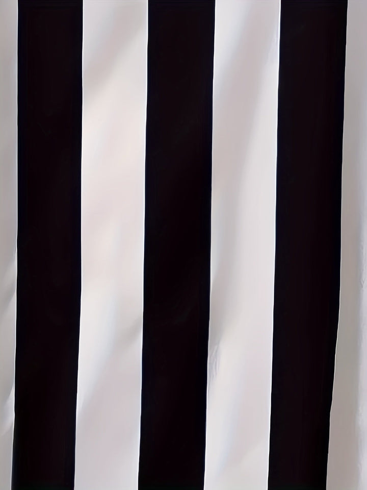 "Charmantes Damen-Sommerkleid mit zeitlosem Streifenmuster, Mini-Silhouette, atmungsaktivem Material für stilvolle Sommerlook