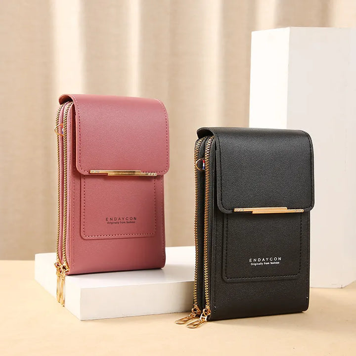 Damen Handy Umhängetasche, diebstahlsicher, komfortabel, modernes Design, vielseitige Fächer, ideal für den Alltag.