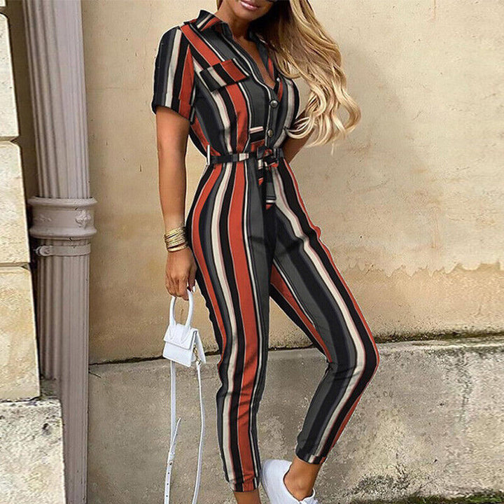 "Damen Jumpsuit elegant und vielseitig, atmungsaktives Material, lockere Passform, für schicke Anlässe und Freizeit geeignet.