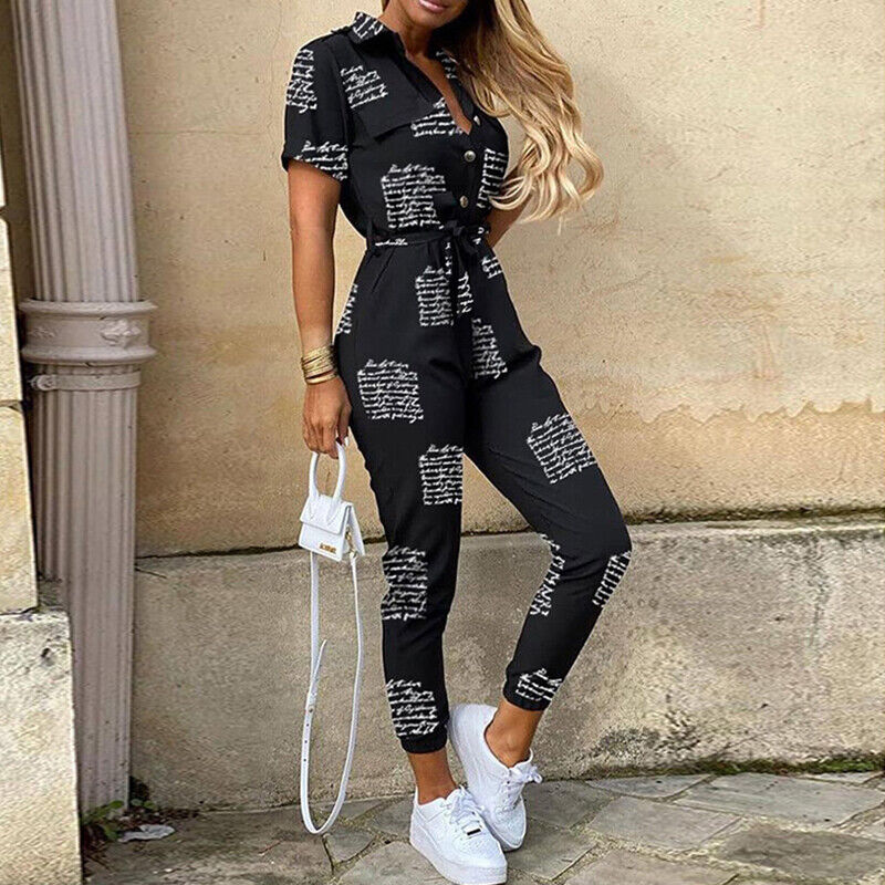 "Damen Jumpsuit elegant und vielseitig, atmungsaktives Material, lockere Passform, für schicke Anlässe und Freizeit geeignet.