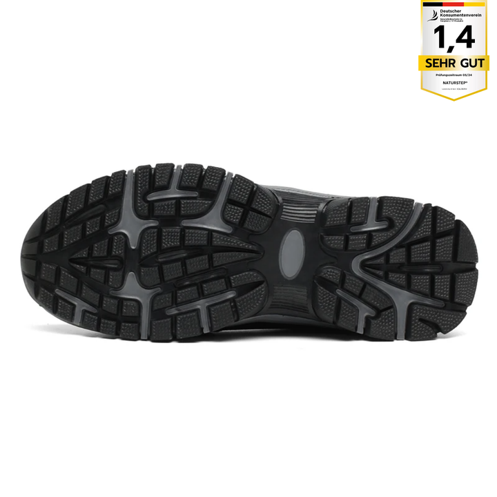 "Damen Orthopädische Schuhe, ergonomisch, atmungsaktiv, Sneaker, blaues Design. Komfort und Stil für ganztägigen Halt."