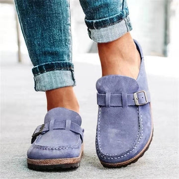 "Damen Orthopädische Sommerclogs in trendigem Design, komfortabel, ideal für warme Tage, erhältlich in Grün und Schwarz."