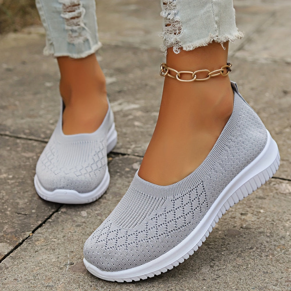 "Damen Slipper atmungsaktiv, ultraleicht, elegantes Design, vielseitig, weich, ideal für Sommer, Komfort und Stil"