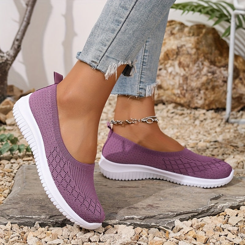 "Damen Slipper atmungsaktiv, ultraleicht, elegantes Design, vielseitig, weich, ideal für Sommer, Komfort und Stil"