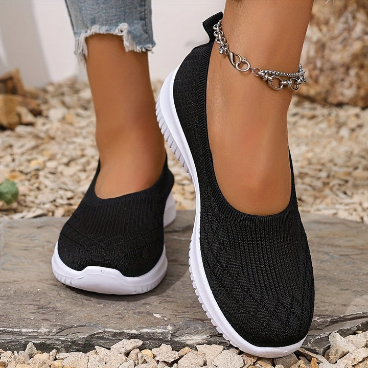 "Damen Slipper atmungsaktiv, ultraleicht, elegantes Design, vielseitig, weich, ideal für Sommer, Komfort und Stil"
