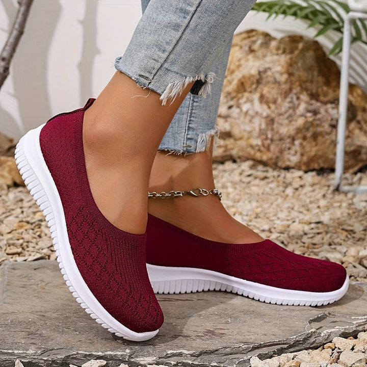 "Damen Slipper atmungsaktiv, ultraleicht, elegantes Design, vielseitig, weich, ideal für Sommer, Komfort und Stil"
