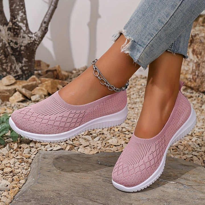 "Damen Slipper atmungsaktiv, ultraleicht, elegantes Design, vielseitig, weich, ideal für Sommer, Komfort und Stil"