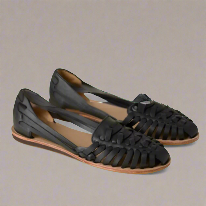 "Damen Sommersandalen: Flach, bequem mit verstellbaren Riemen. Kunstleder, elegantes Design, Größen 35-43"