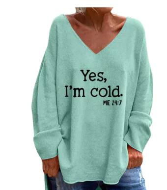 "Damen V-Ausschnitt Pullover lässig, übergröße, einzigartiges Muster, gemütlich, perfekt für Herbst- und Winteroutfits"