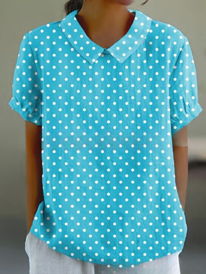 "Damen Vintage Bluse mit Blumenmuster, lässige Passform, romantisch, vielseitig, ideal für Alltag und besondere Anlässe."