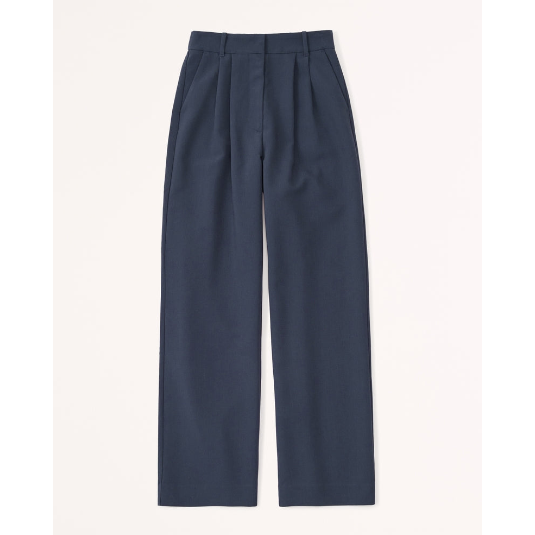 "Damen weite Hose mit hoher Taille, elegant und komfortabel, weites Bein, ideal für vielseitige Outfits und stilvolle Anlässe