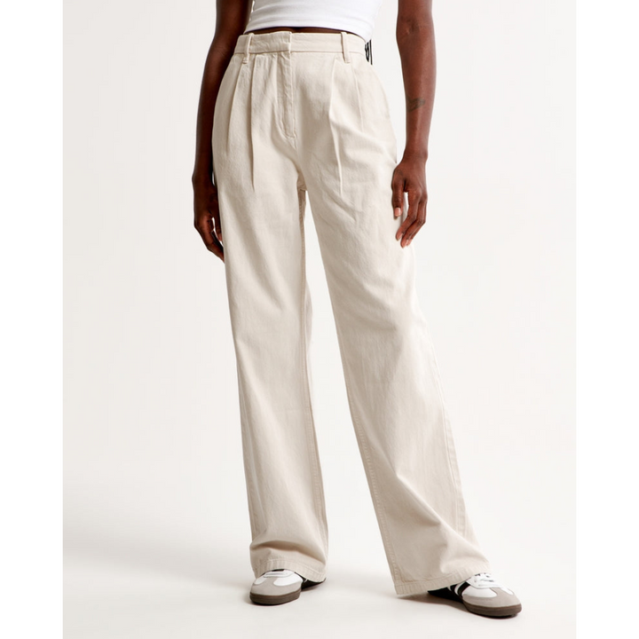 "Damen weite Hose mit hoher Taille, elegant und komfortabel, weites Bein, ideal für vielseitige Outfits und stilvolle Anlässe