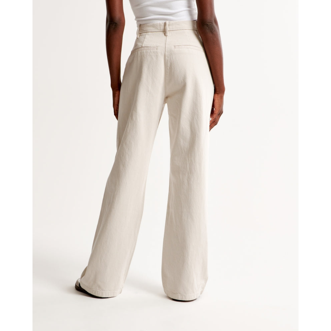 "Damen weite Hose mit hoher Taille, elegant und komfortabel, weites Bein, ideal für vielseitige Outfits und stilvolle Anlässe