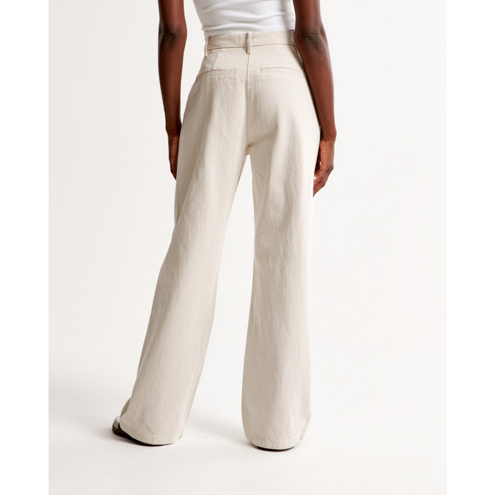 "Damen weite Hose mit hoher Taille, elegant und komfortabel, weites Bein, ideal für vielseitige Outfits und stilvolle Anlässe