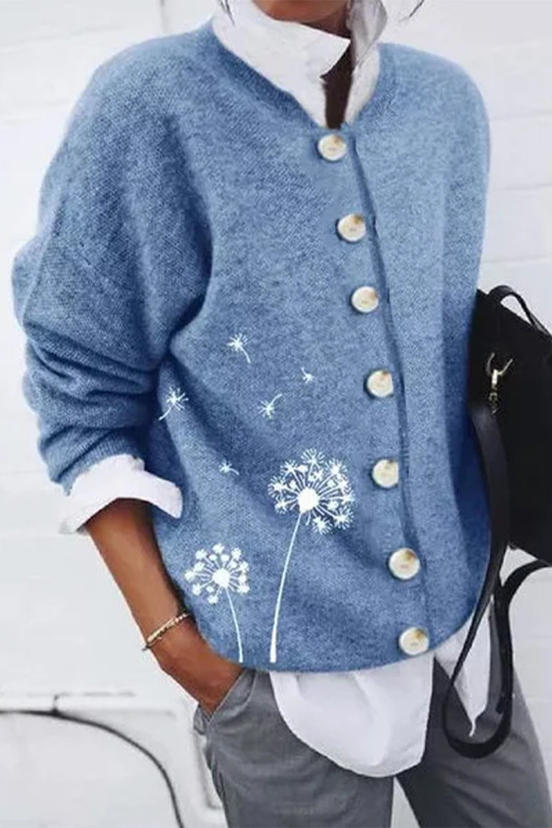 "Damen Winter-Strickjacke, elegant und bequem, aus weichem Material mit stilvollem Strickmuster, ideal für kalte Monate"