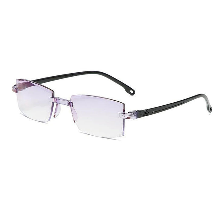 "Damenbrille mit robustem Rahmen, modernen Design und Anti-Blaulicht-Technologie für klaren Blick und Augenschutz."
