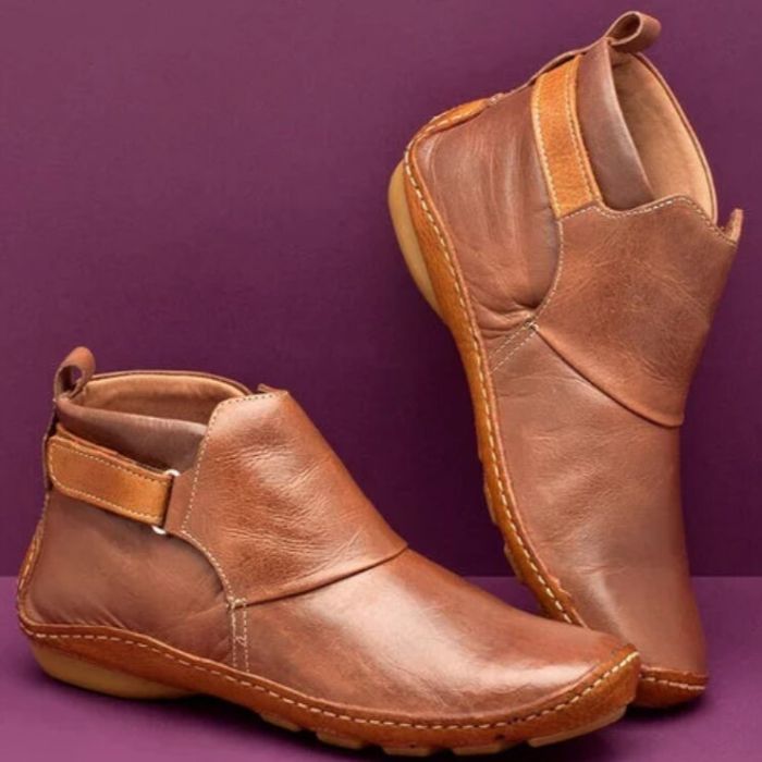 "Damenstiefeletten Leder Andrea, elegantes Design, bequemer Sitz, rutschfeste Sohle, vielseitig kombinierbar."